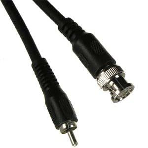 Premium RG59 RCA-M to BNC-M Composite Video Cable