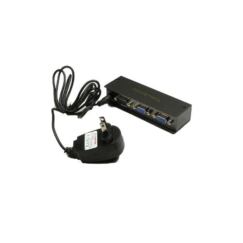 Pro Series 2Way VGA Splitter 350MHz Max 2048x1536 Resolution