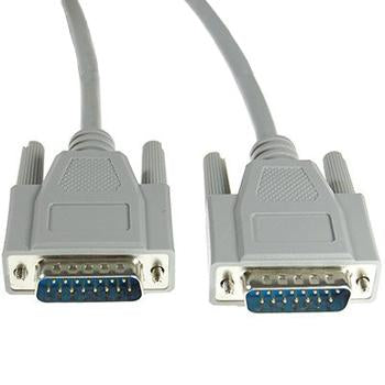 Mac Monitor Cable 6Ft DB15 M/M Cable