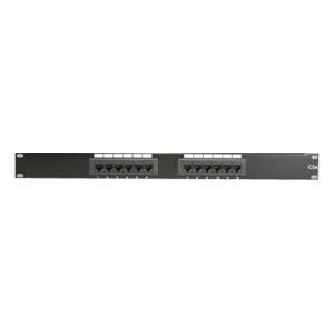 Cat.6 110 Type Patch Panel 12Port Rackmount