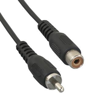 Single RCA Cable Male to Female