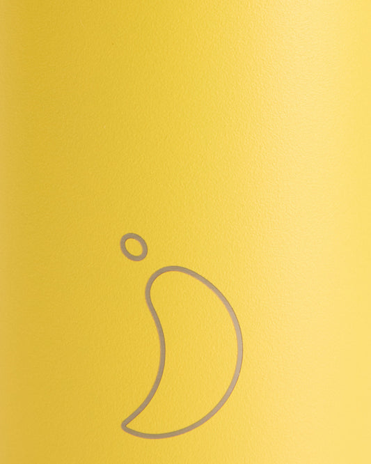 Matte Burnt Yellow Water Bottle