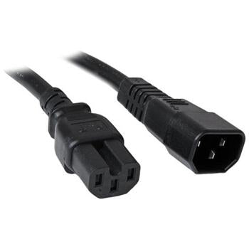 10Ft 14AWG 15A 250V Power Cord Cable (IEC320 C14 to IEC320 C15)