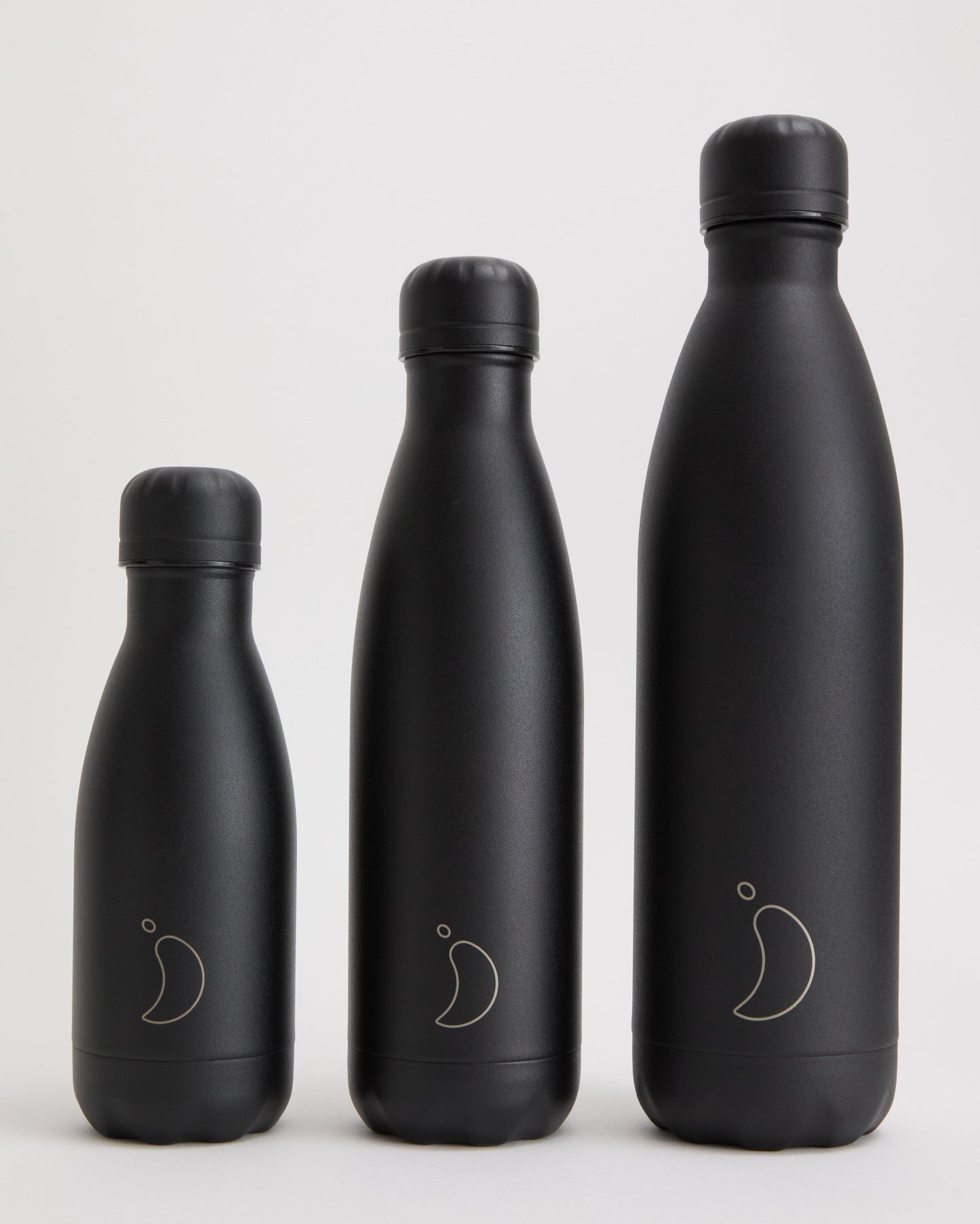 Monochrome Black Water Bottle