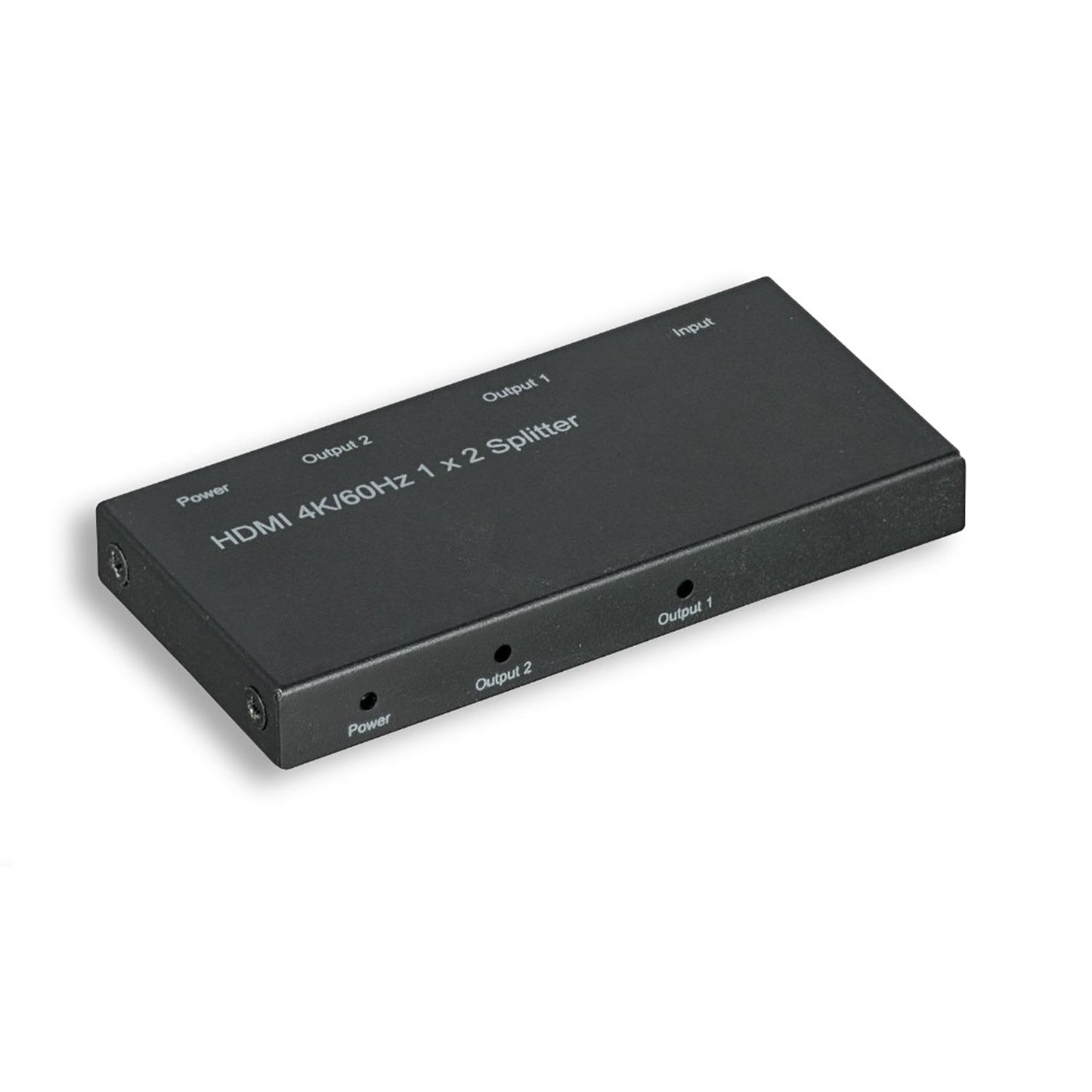 2Way Mini HDMI 2.0 Amplified Splitter 4K@60Hz, 4:4:4, HDCP 2.2