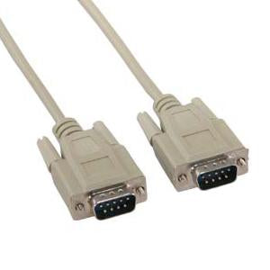 1Ft DB9 Male to Male Serial Cable