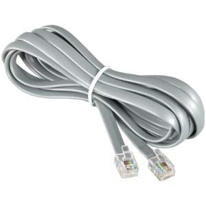 25Ft RJ12 Modular Cable Straight