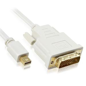6Ft Mini DP Male to DVI Male Cable