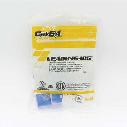 Cat6a Keystone Jack Blue