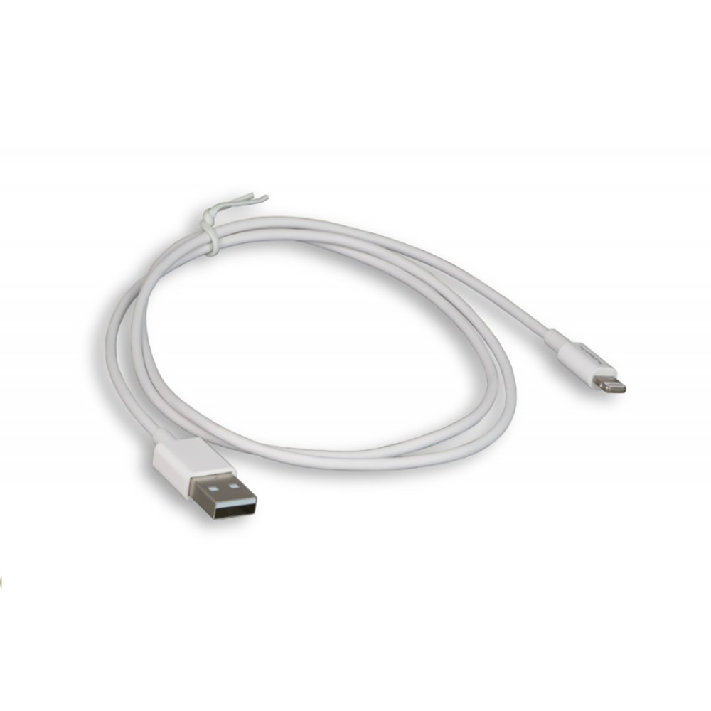 3Ft USB Charge/Sync Lightning Cable White with MFi Certified