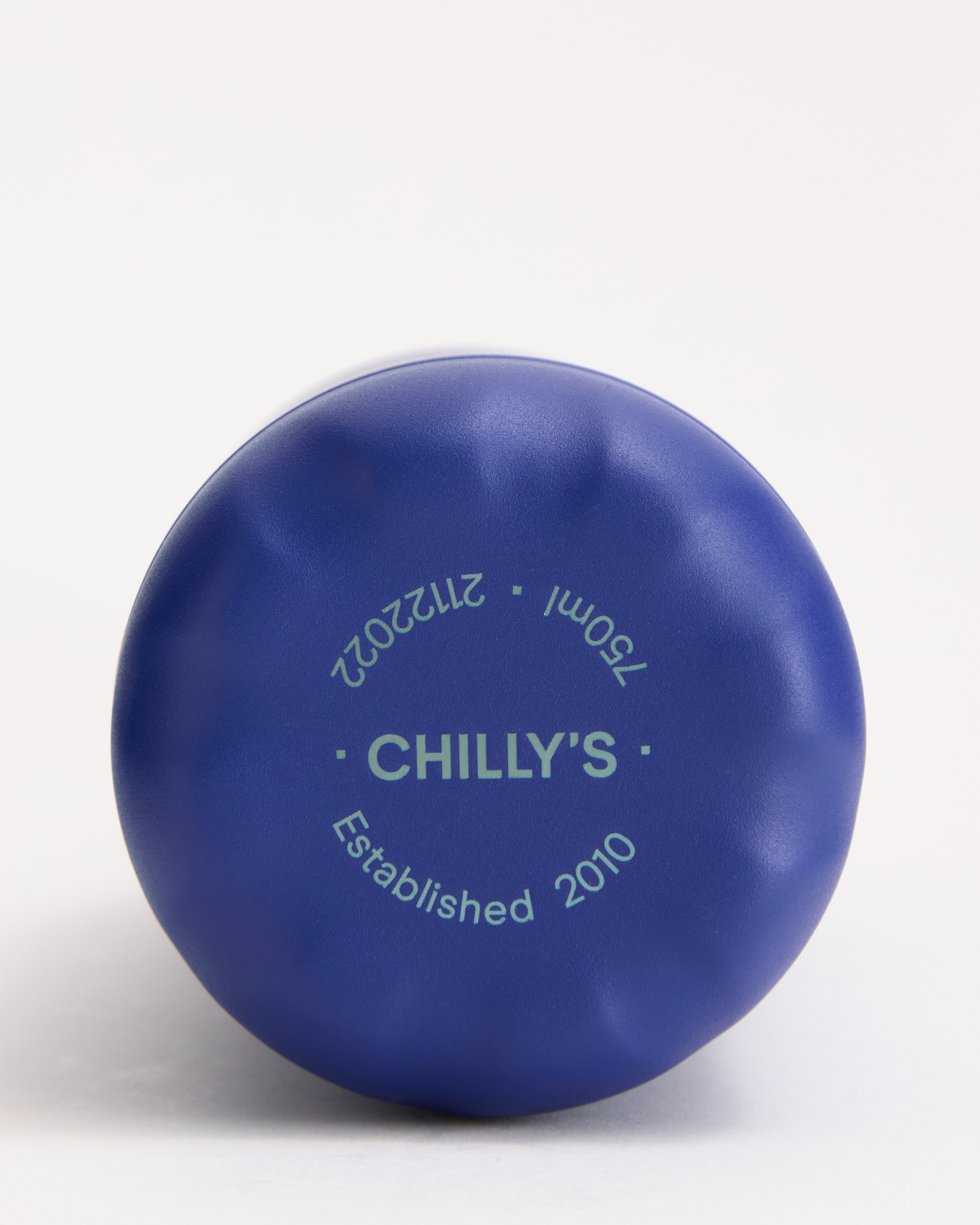 Matte Blue Sports Water Bottle