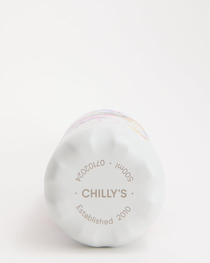 Grandiflora White Water Bottle