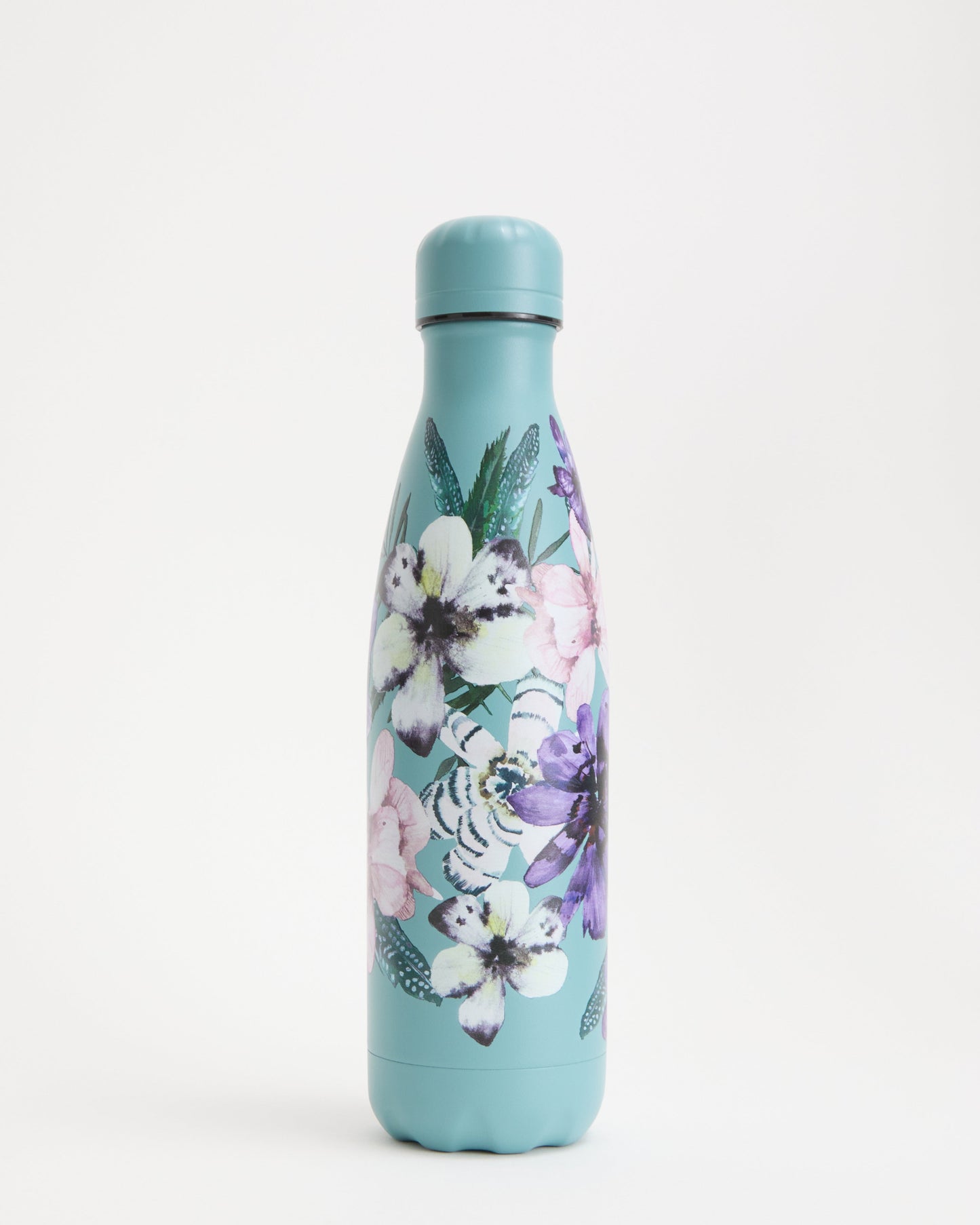 Feathered Florals Water Bottle