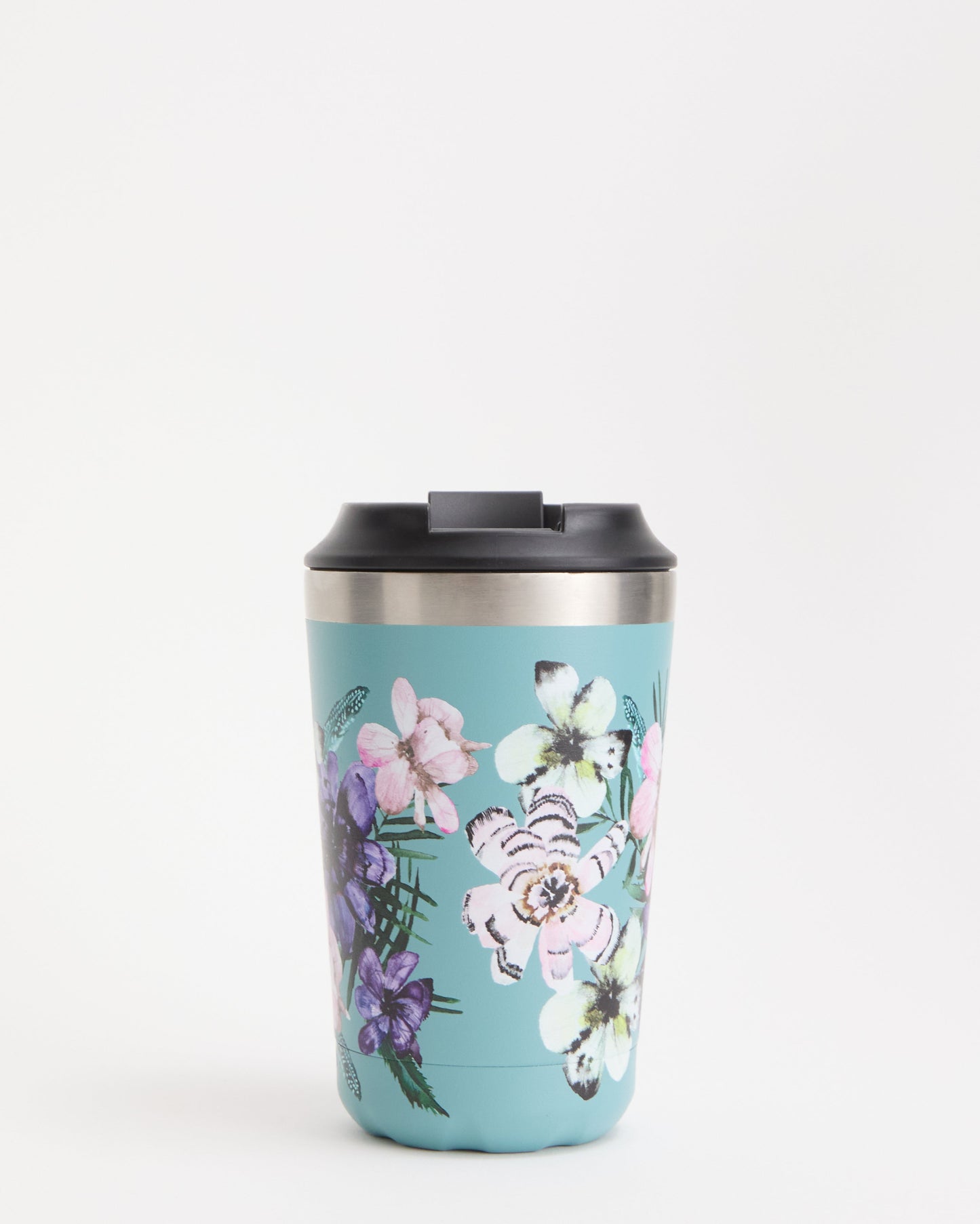 Feathered Florals Coffee Cup