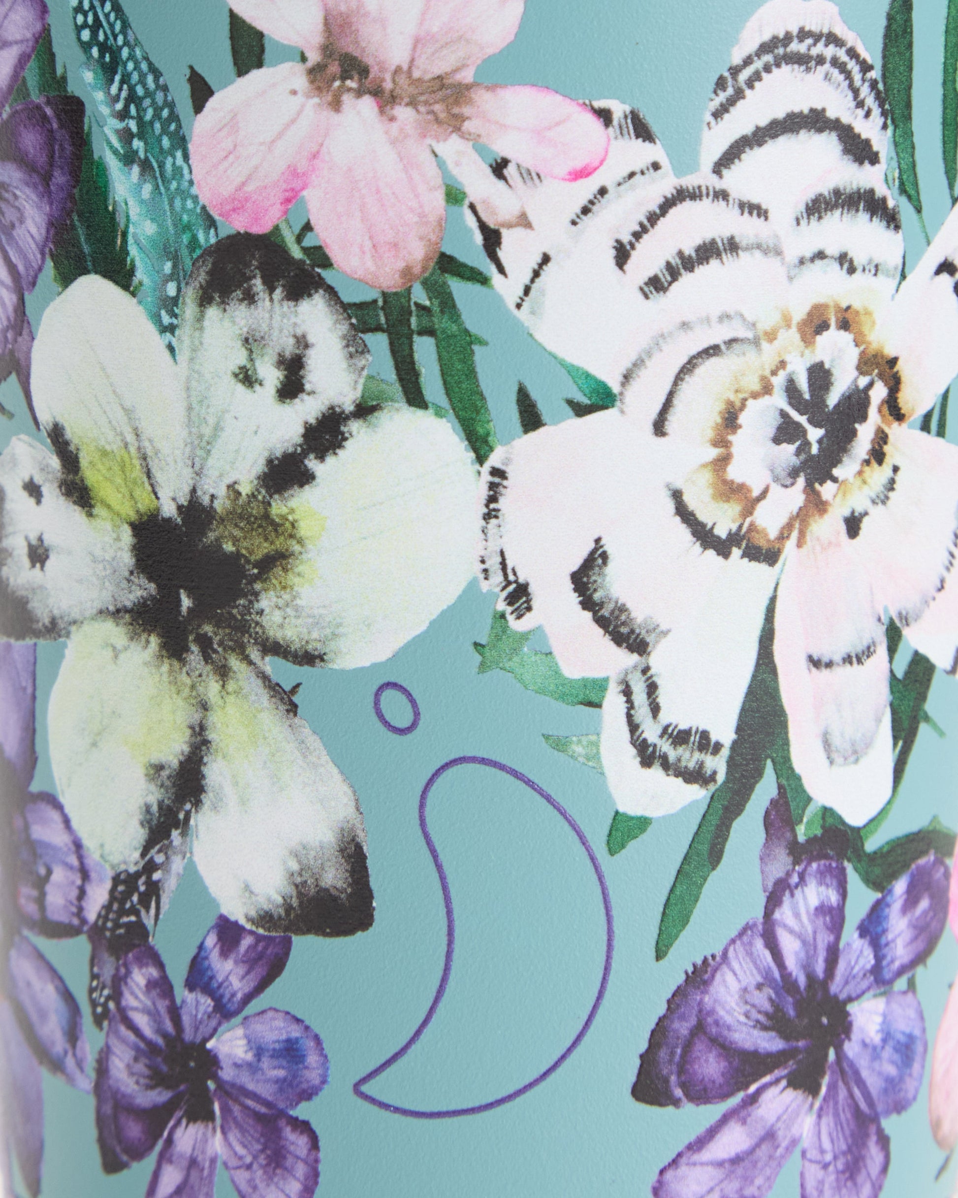 Feathered Florals Coffee Cup