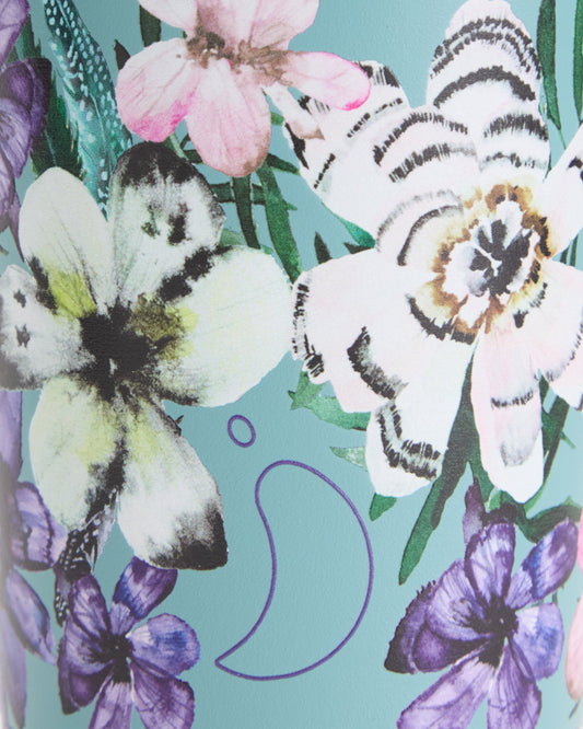 Feathered Florals Coffee Cup