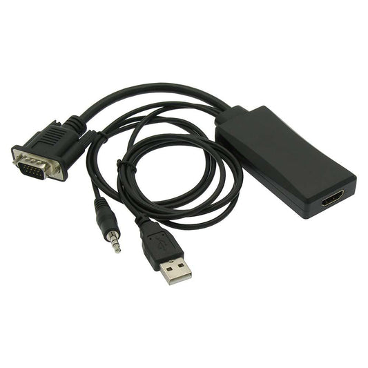 VGA with Audio to HDMI Converter