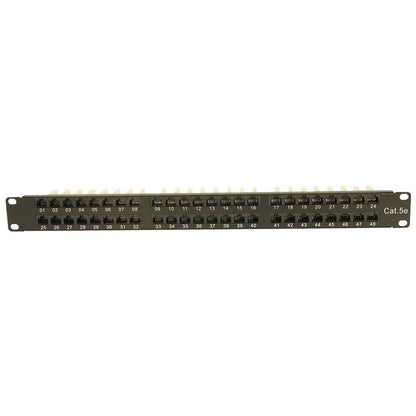Cat.5E 1U 48Port Patch Panel UTP