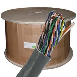 1000Ft Cat5e 25 Pair UTP Cable 24AWG CMR