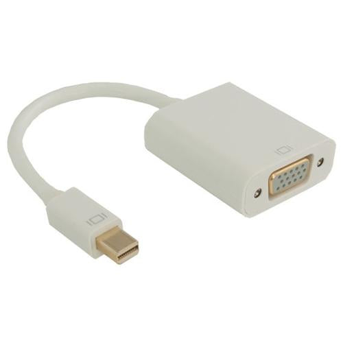 Mini DisplayPort (Thunderbolt) Male to VGA Female Adapter