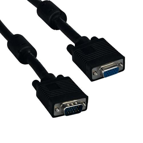 1Ft SVGA Extension Cable w/Ferrite Core