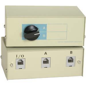 RJ11/12 2Way Manual Switch Box