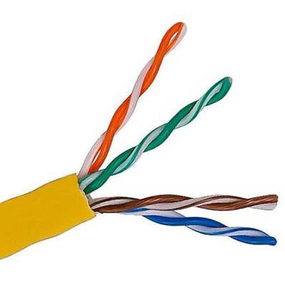 1000Ft Cat 5E Solid Wire Bulk Ethernet Network Cable Blue CMR