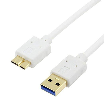 3Ft USB 3.0 Cable A-Male to Micro B-Male Blue