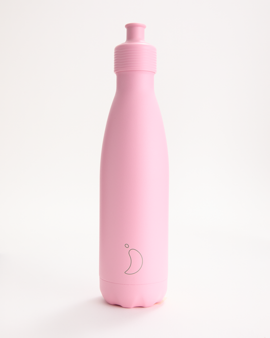 Pink Sports Water Bottle