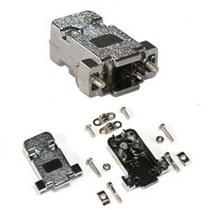 DB9 Metalized Plastic Hoods