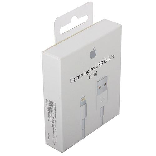 Retail Box New OEM Original 1M Apple lightning USB Charger Cable for Apple iPhone 6, 6Plus, 6S, 6S Plus, 5, 5C, 5S