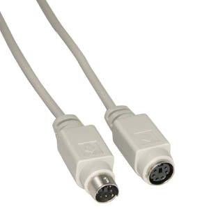 3Ft PS/2 M/F Extension Cable