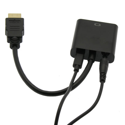 HDMI to VGA Female Adapter with Audio