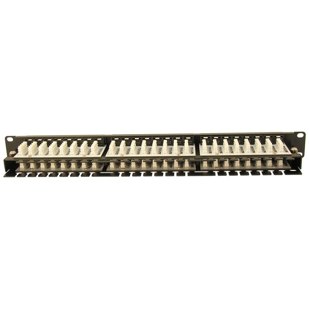 Cat.5E 1U 48Port Patch Panel UTP
