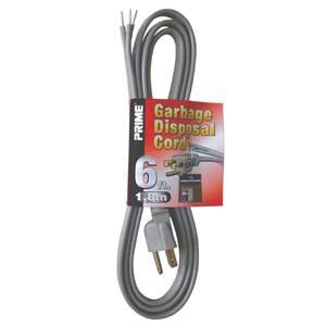 6Ft 16/3 Garbage Disposal Power Cord