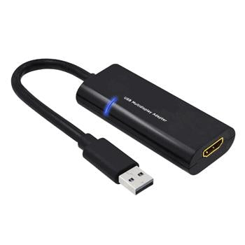 USB 3.0 to HDMI Female Converter with Audio For PC & Mac (USB 2.0 Compatible)