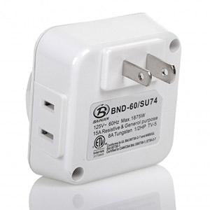 Weekly Digital Timer AM/PM Display 2-Prong Plug