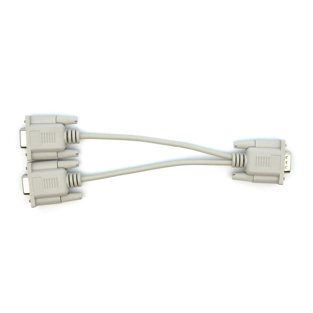 8 inch DB15HD-M to 2x DB15HD-F VGA Splitter Cable