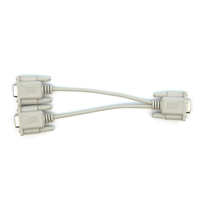 8 inch DB15HD-M to 2x DB15HD-F VGA Splitter Cable