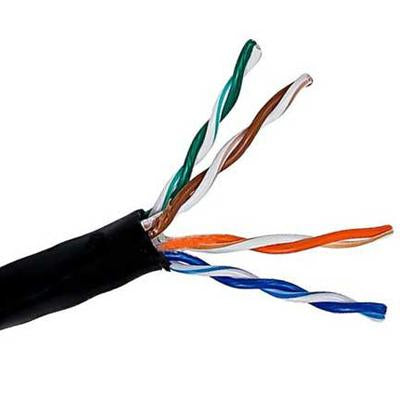 1000Ft Cat 5E Solid Wire Bulk Ethernet Network Cable Blue CMR