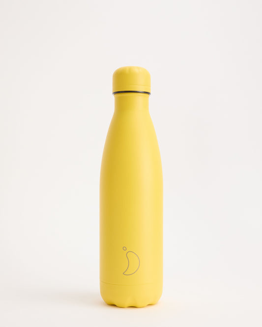 Matte Burnt Yellow Water Bottle