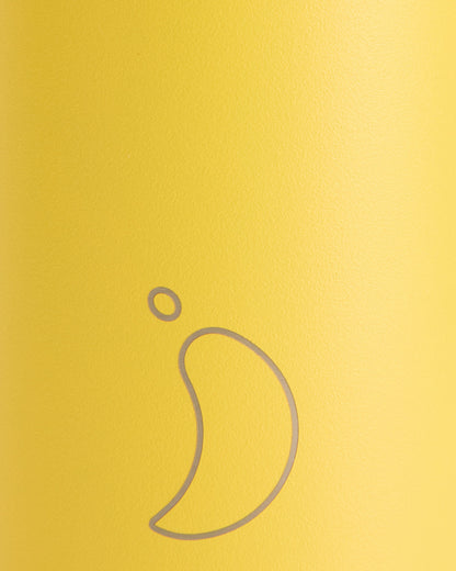 Matte Burnt Yellow Water Bottle