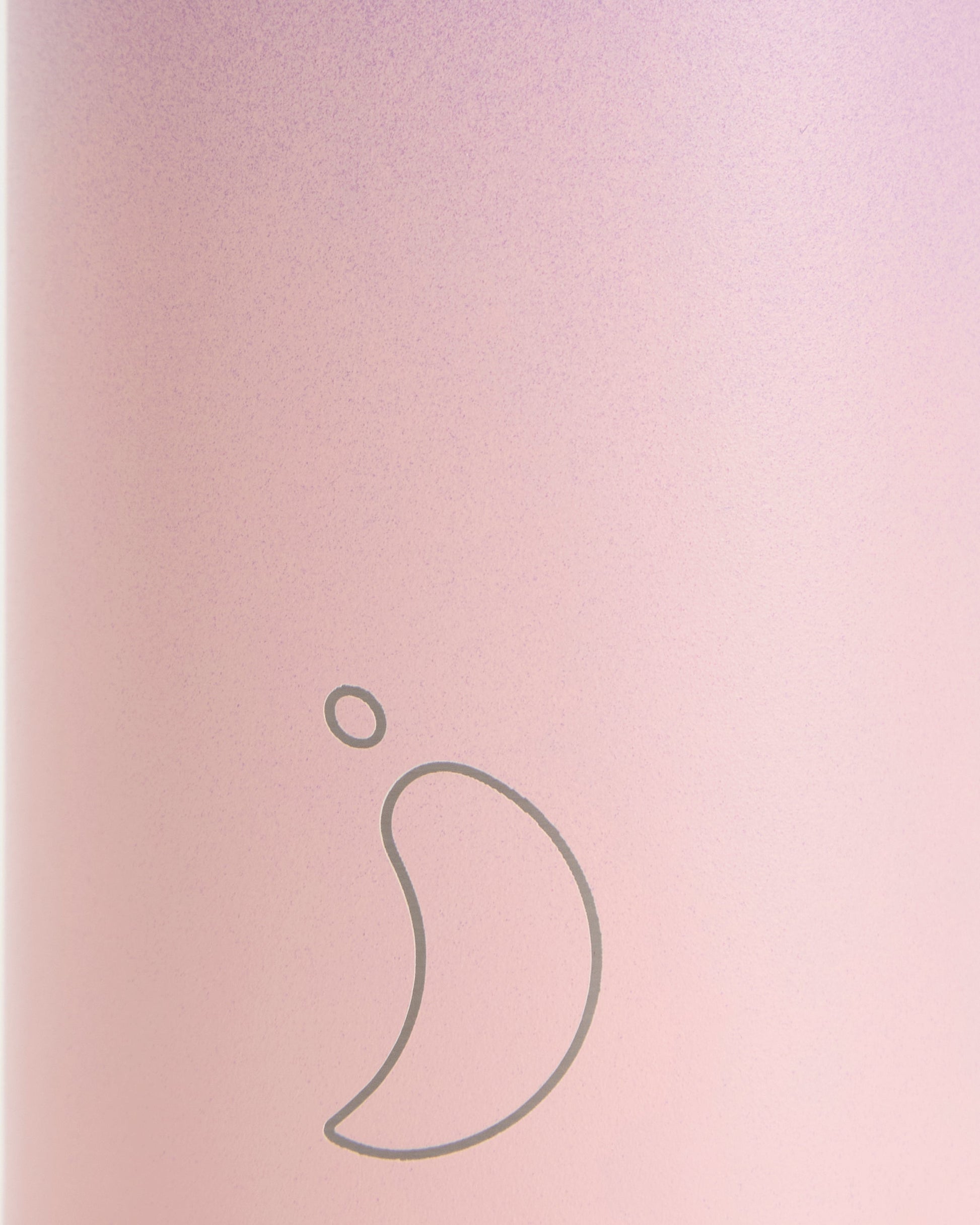 Peach Purple Water Bottle