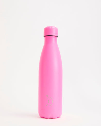 Fluro Pink Water Bottle