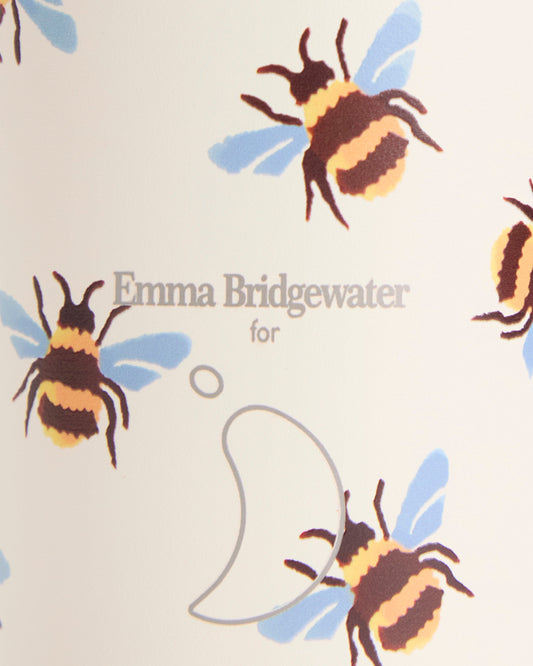 Emma Bridgewater Bumblebee Blue Wing Water Bottle