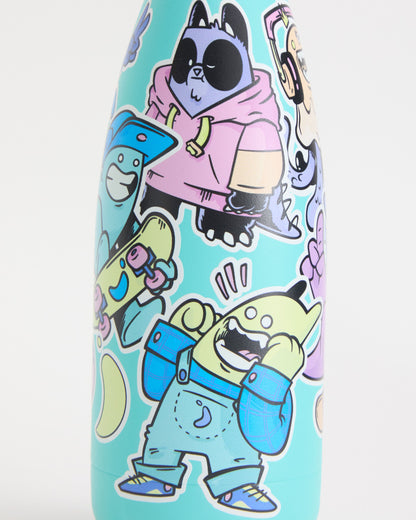 Stickers Kids Water Bottle