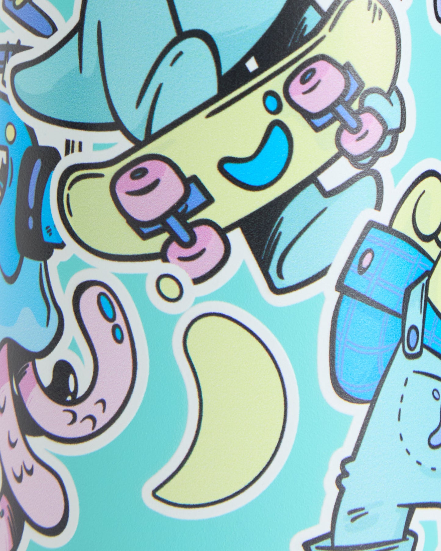 Stickers Kids Water Bottle