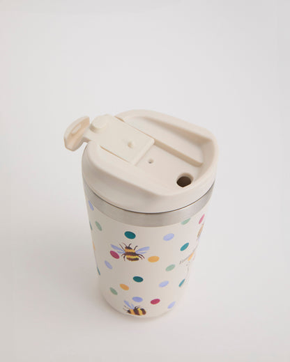 Emma Bridgewater Polka Dot & Bees Coffee Cup