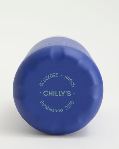 Matte Blue Food Pot