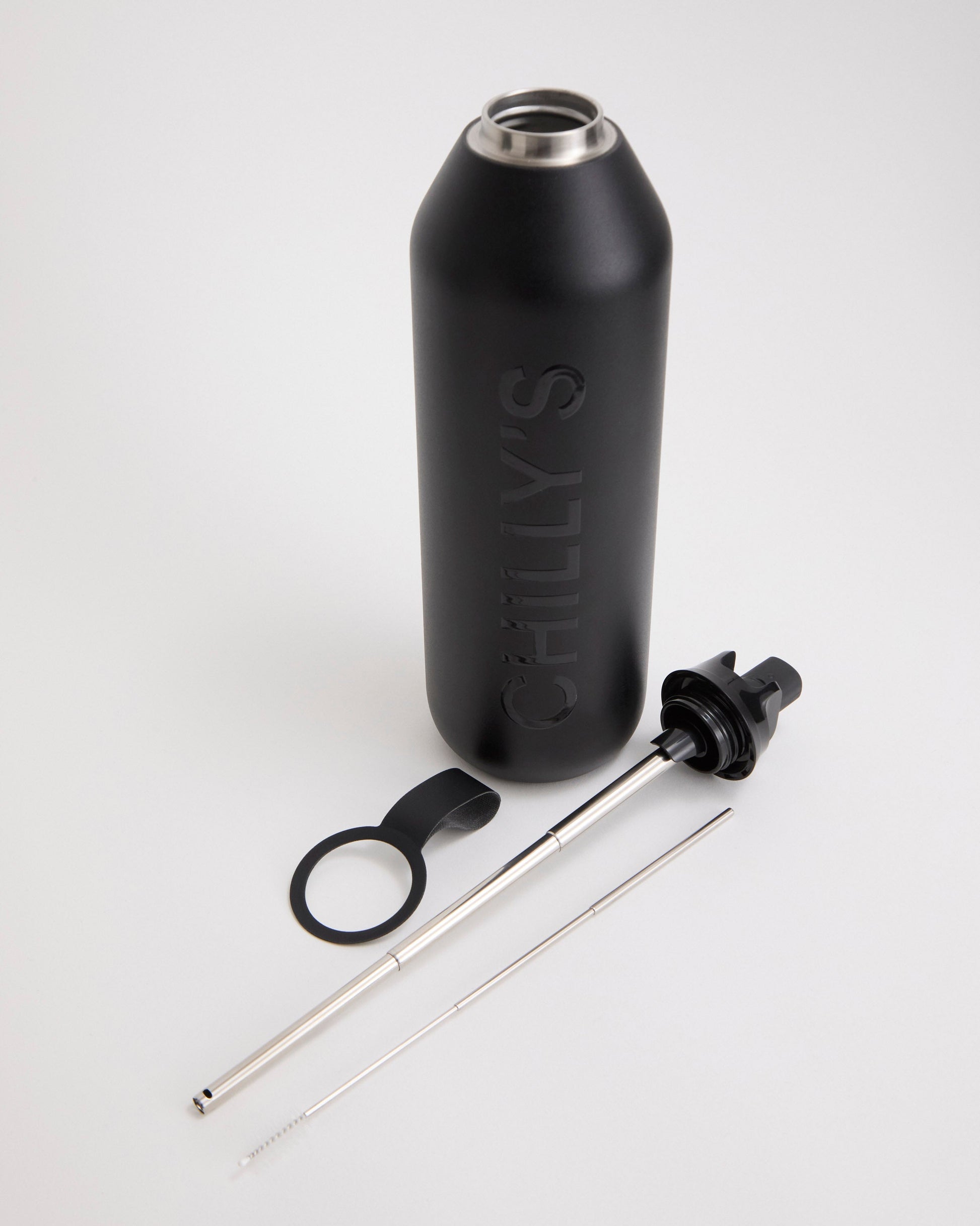 Abyss Black Flip Bottle